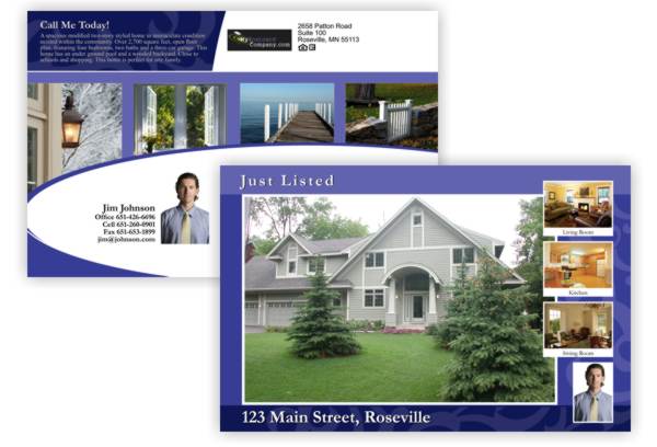 real estate postcard - print advertising