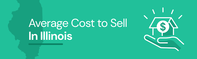 Find out the average cost of selling a house in Illinois
