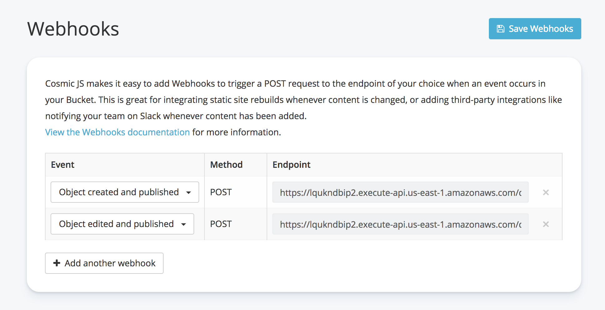 Webhooks