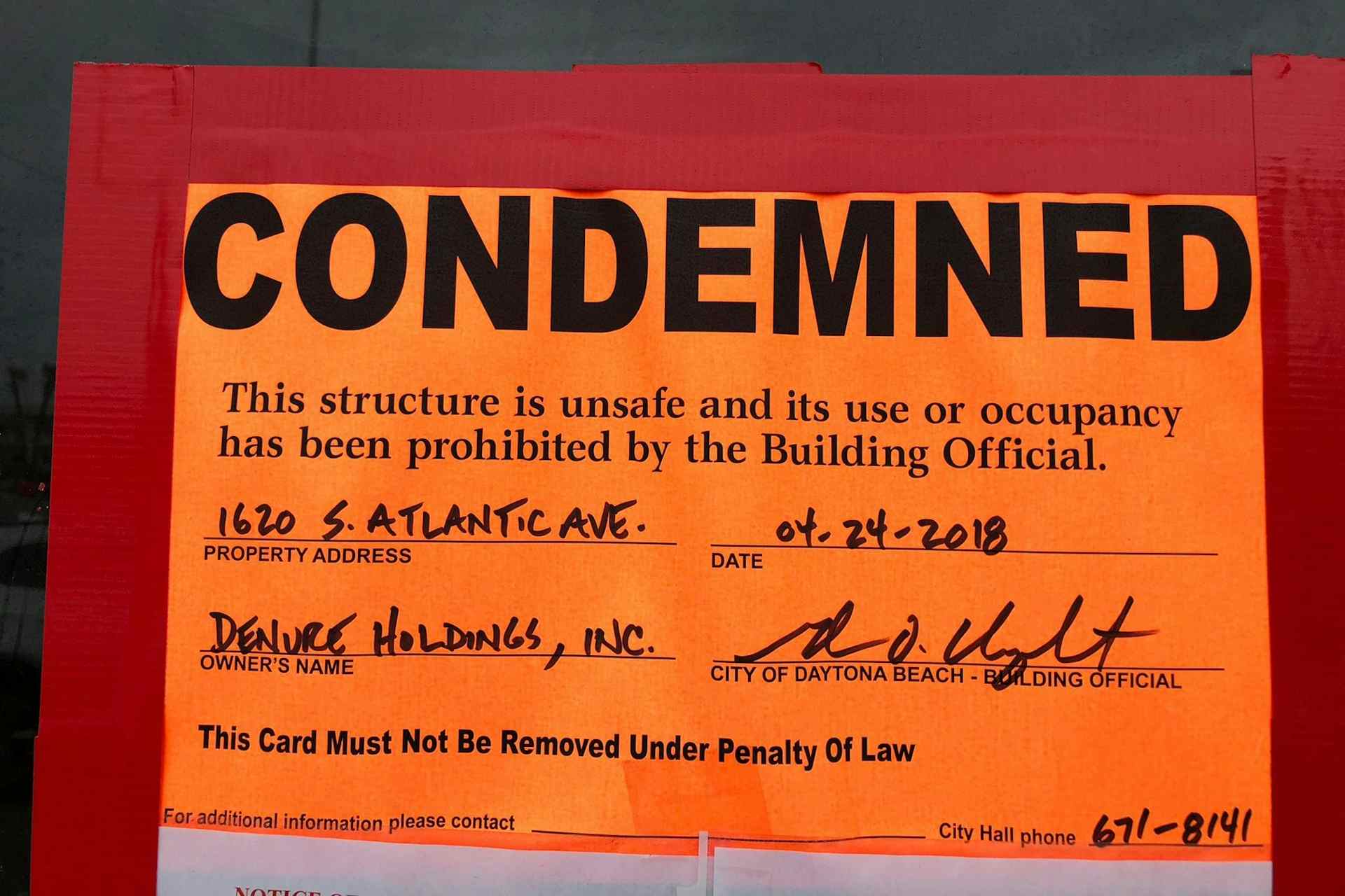 What Does It Mean When a Building Is Condemned?