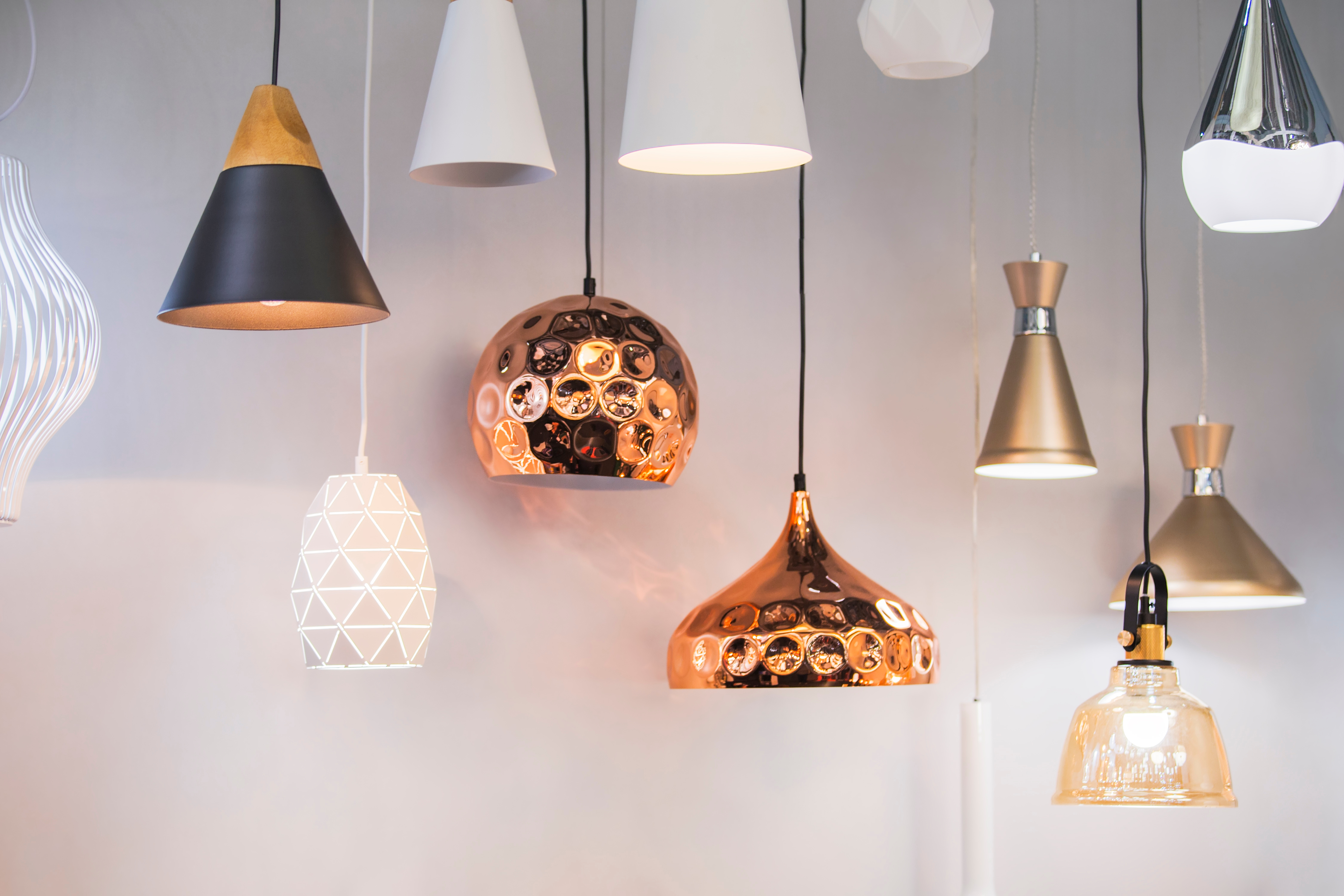 a variety of home lighting decor options